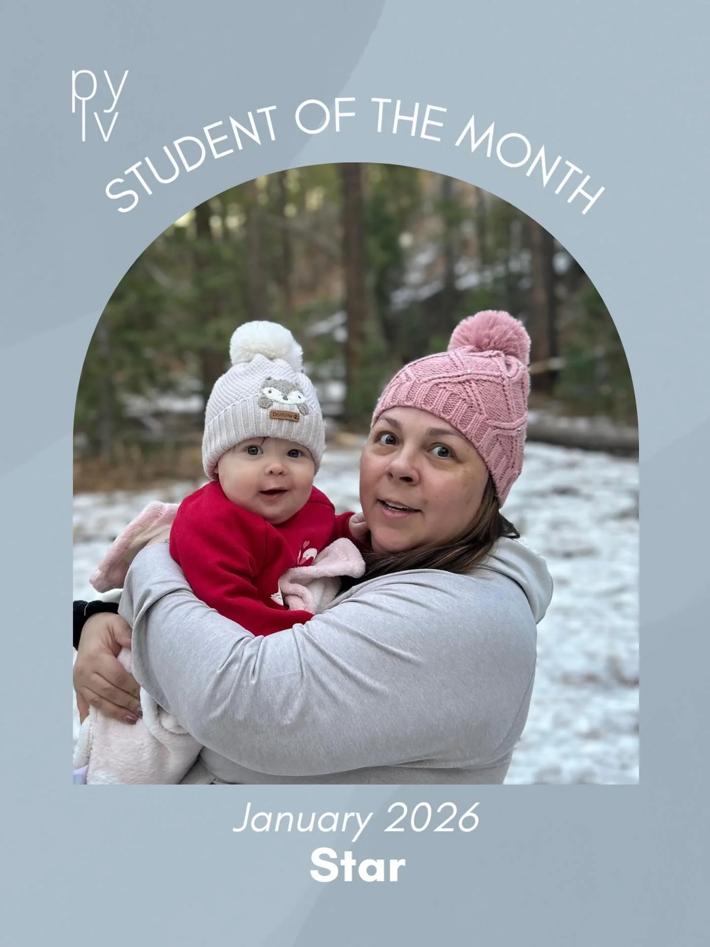 🌟 PYLV January 2026 Student of the Month: Star 🌟
Our costume contest winner with the best energy and always such a joy to have in class. So grateful for her and her light. ✨

Read more about Star
https://prenatalyogalasvegas.com/blog/2026/1/12/stud