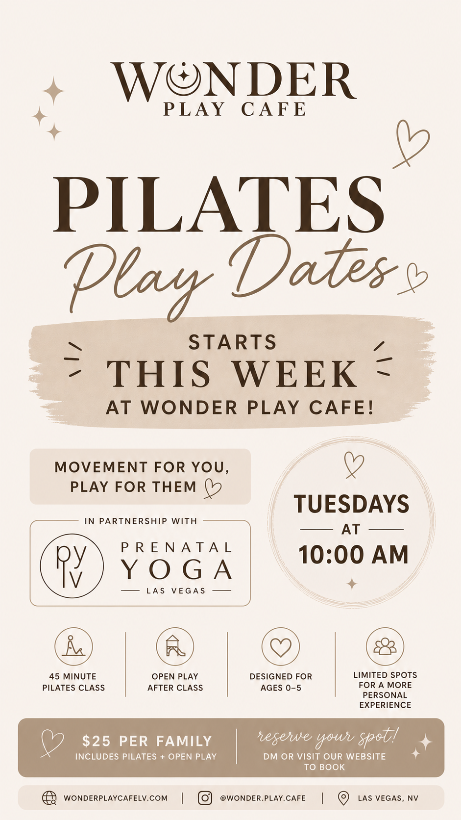 Pilates Play Dates