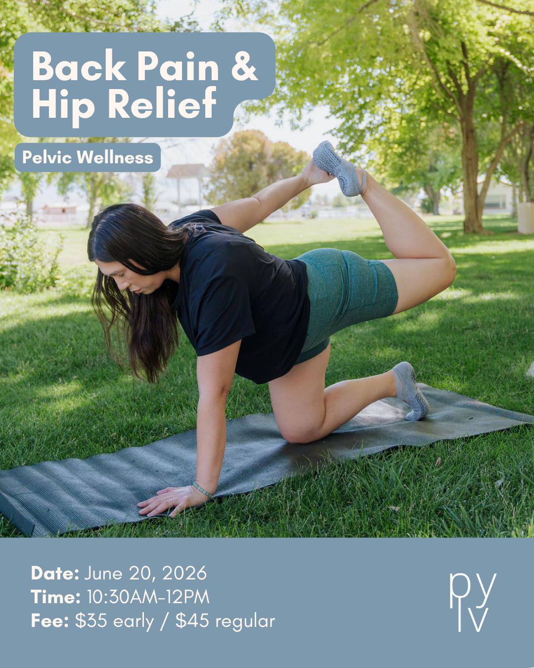 Pelvic Wellness: Back Pain & Hip Relief