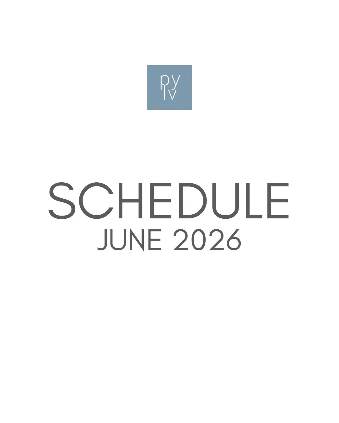 ✨ PYLV June Class Schedule ✨

Join us this month for movement, connection, and support through every stage of pregnancy and postpartum. 🤍

📅 Weekly Classes

🌸 Mondays | 6:00 PM
Pre/Postnatal Yoga
📍 Summerlin Hospital

🌸 Tuesdays | 4:00 PM
Prenat