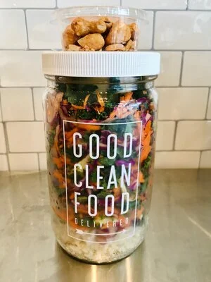 Asian Signature Salad with Roasted Broccoli