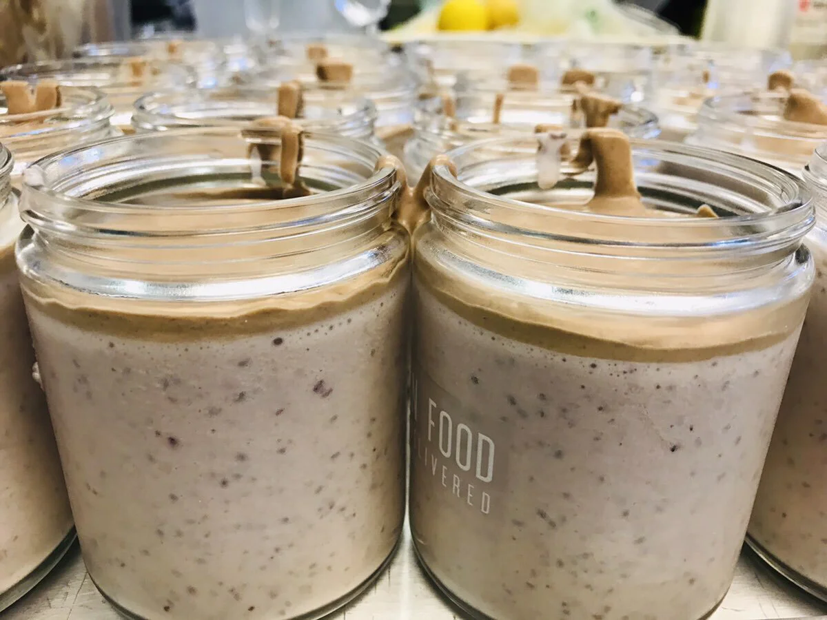 Cherry Gar-Chia Pudding