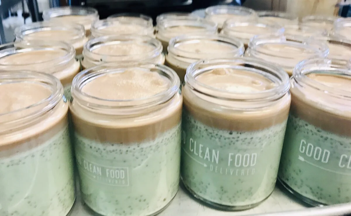 Mint Chip Chia Pudding