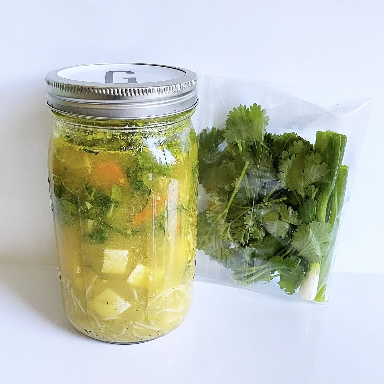 Zucchini Zoodle Miso Soup