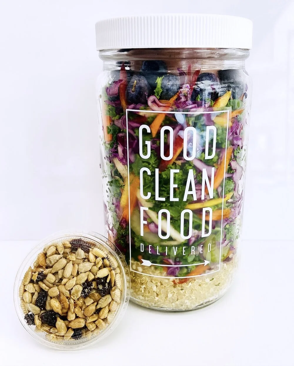 Superfood Slaw Salad with Pomegranate Vinaigrette