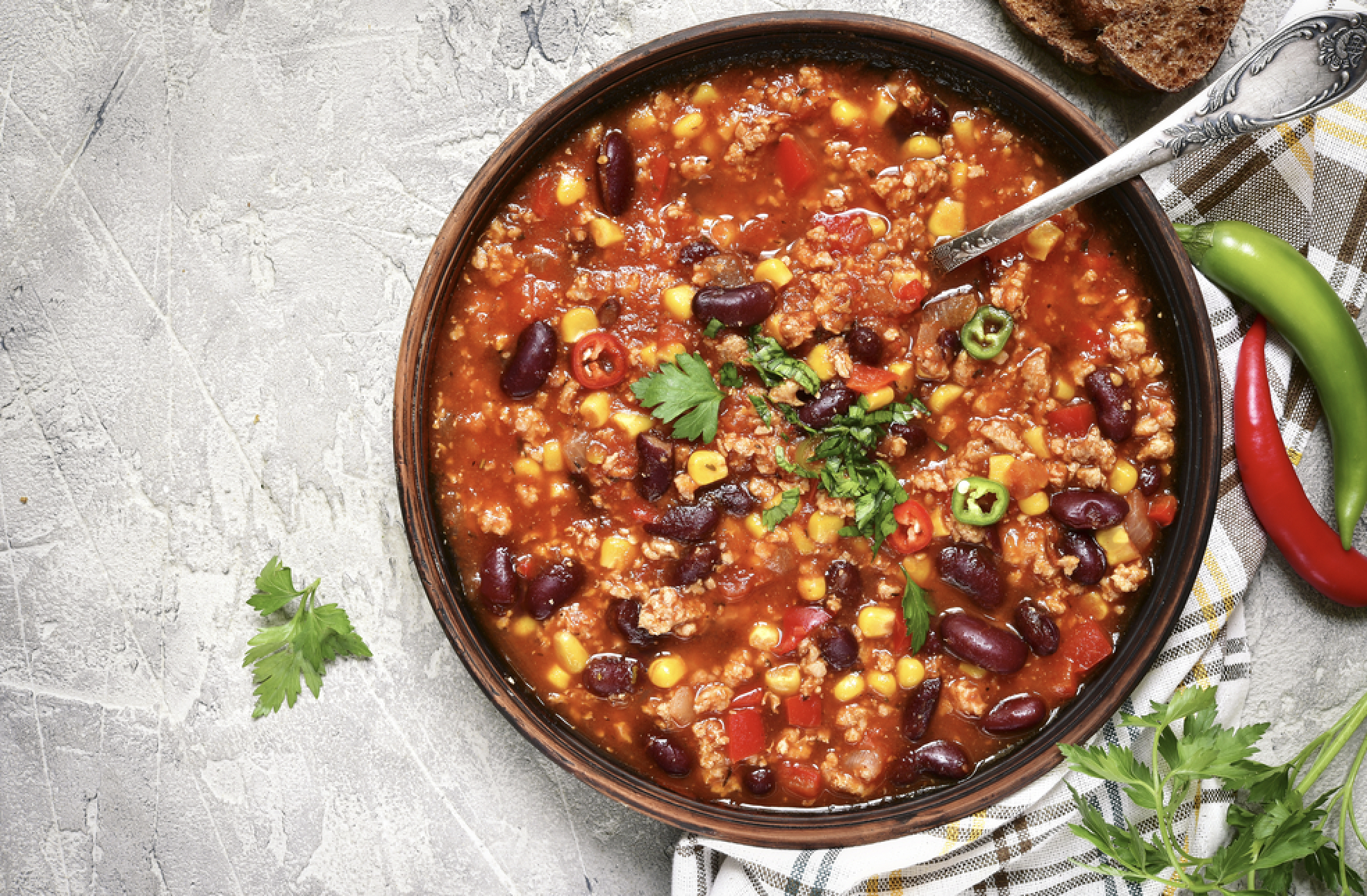 Easy Vegetarian Chili