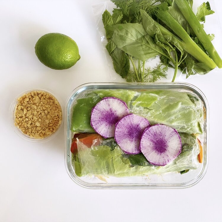 Tofu Spring Rolls