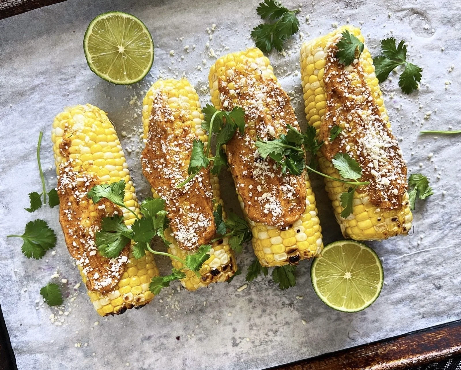 Grilled Mexican Corn