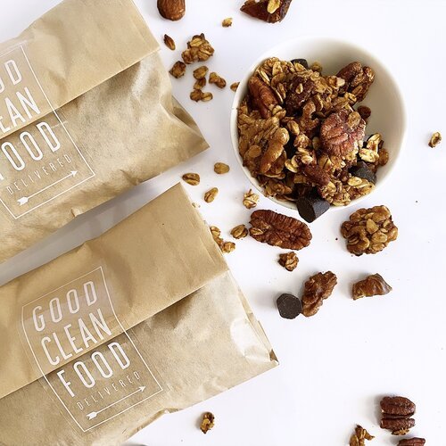 Banana Bread Baked Granola