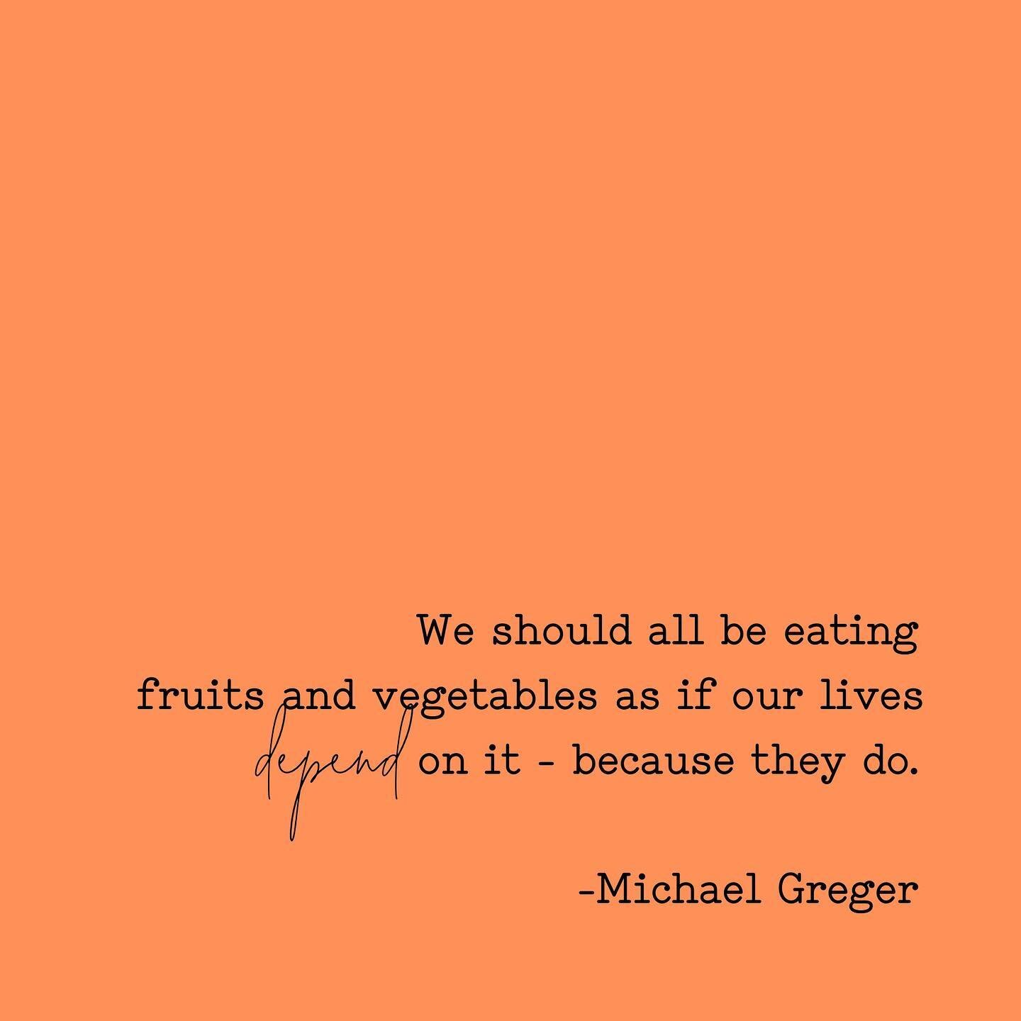 Sunday&rsquo;s food for thought. 🍏🍊🍋🍌🍉🍓🫐🍒🍑🥭🍆🥑🥦🥒🌽🥕