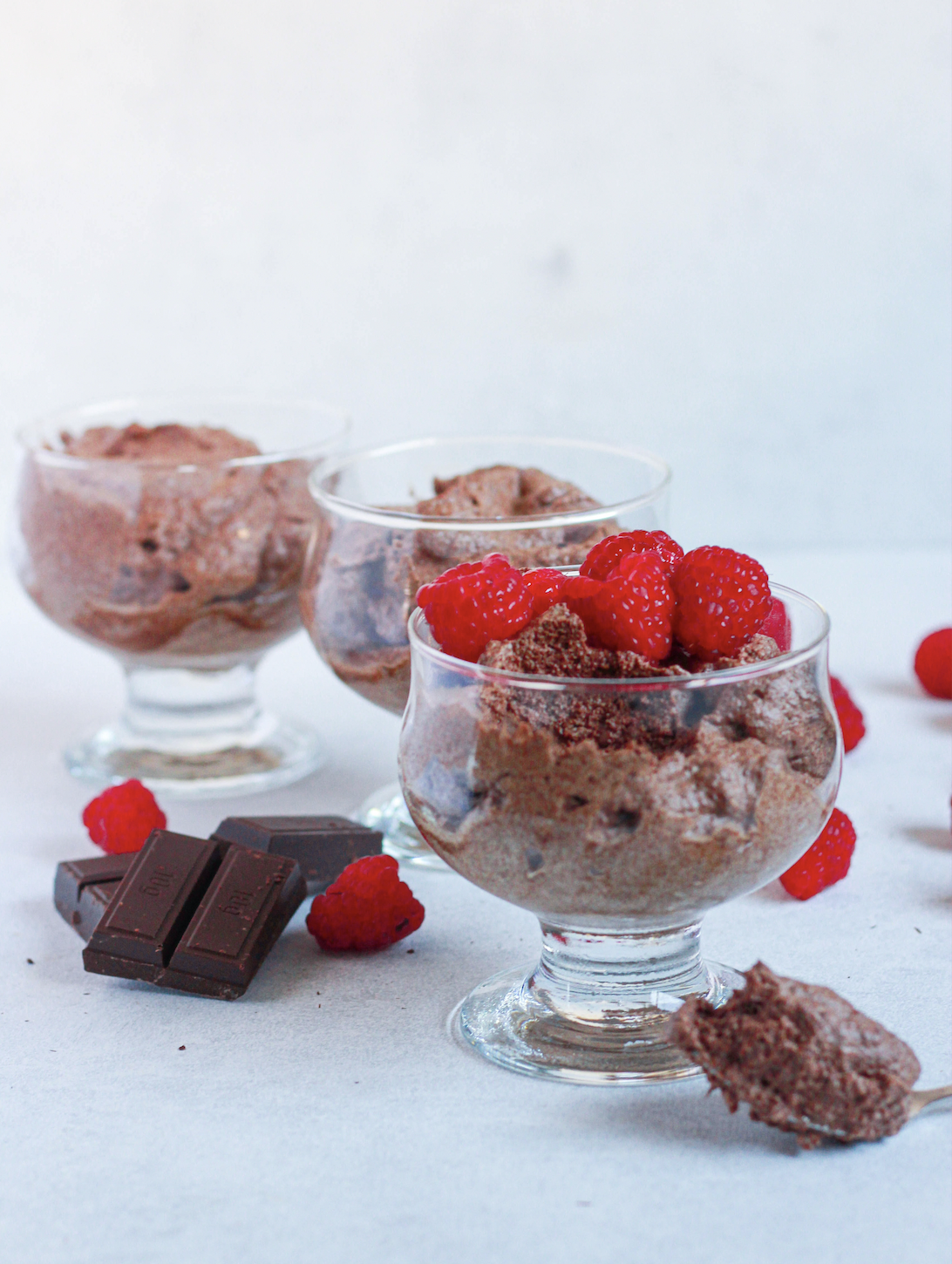 Naturally Sweetened Vegan Chocolate Mousse