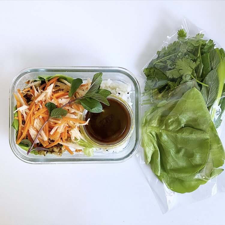 Ginger Hoisin Lettuce Wraps