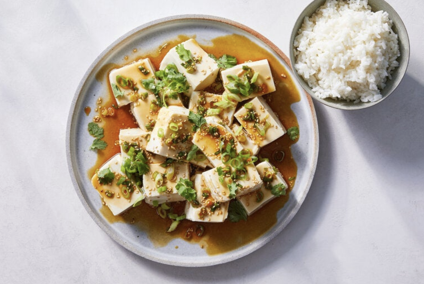 Baked Ginger Sesame Tofu