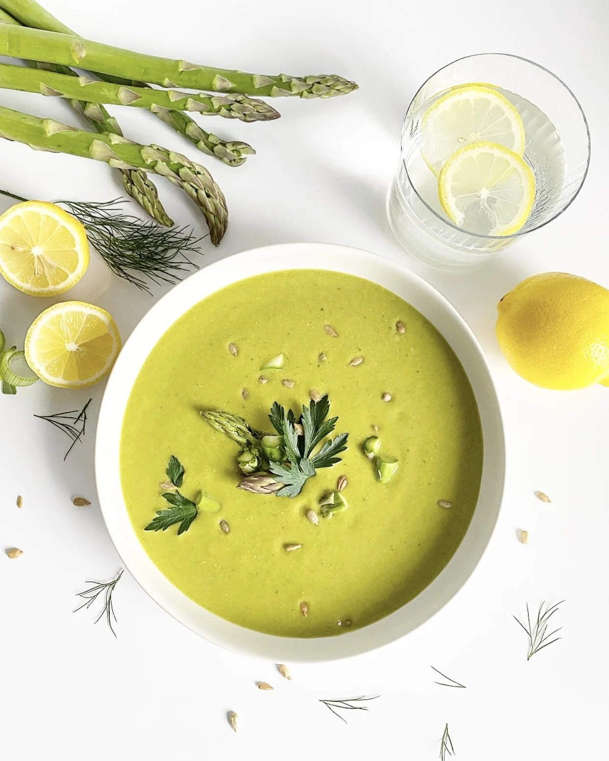 Spring Time Asparagus Soup