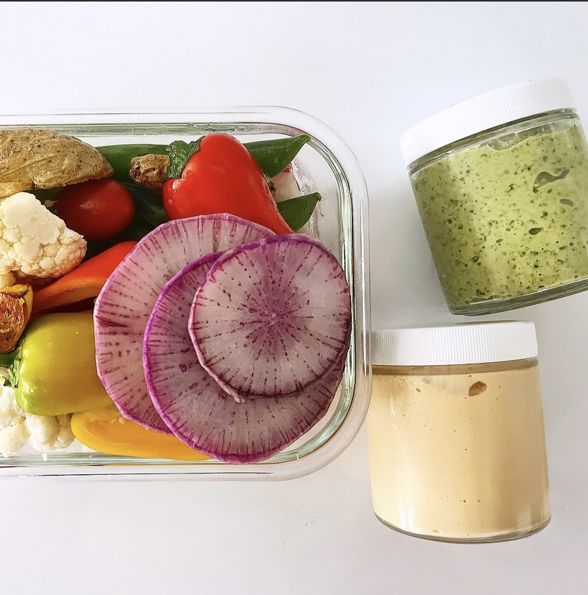 Veggie Crudite + Dips