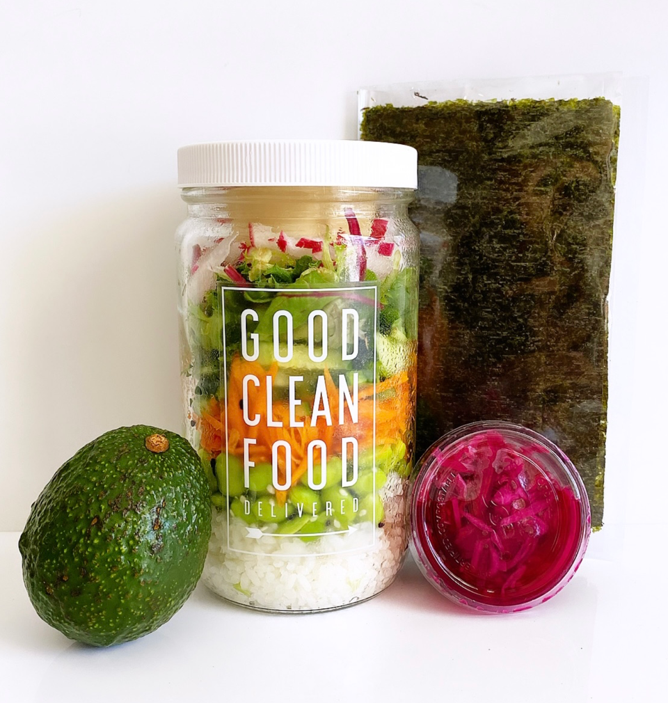 Sushi Style Buddha Bowl W/ Kraut + Nori 