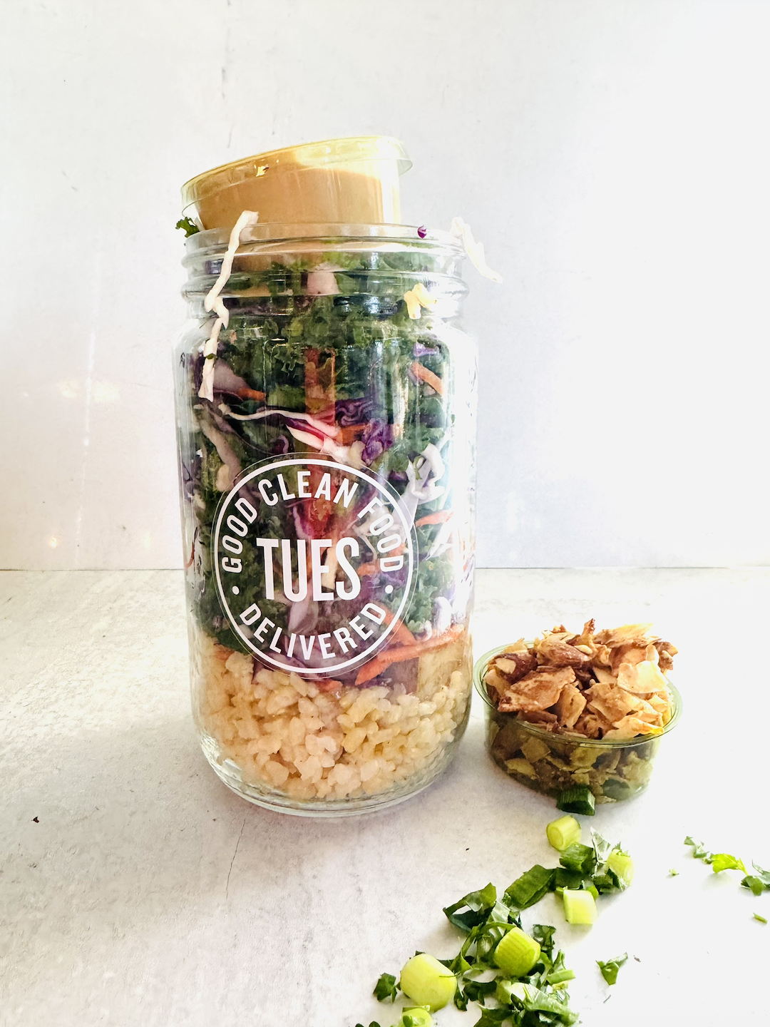 NEW!! Tahini Stir Fry Salad