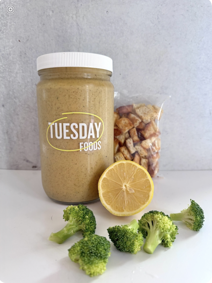 Broccoli "Cheddar" Soup