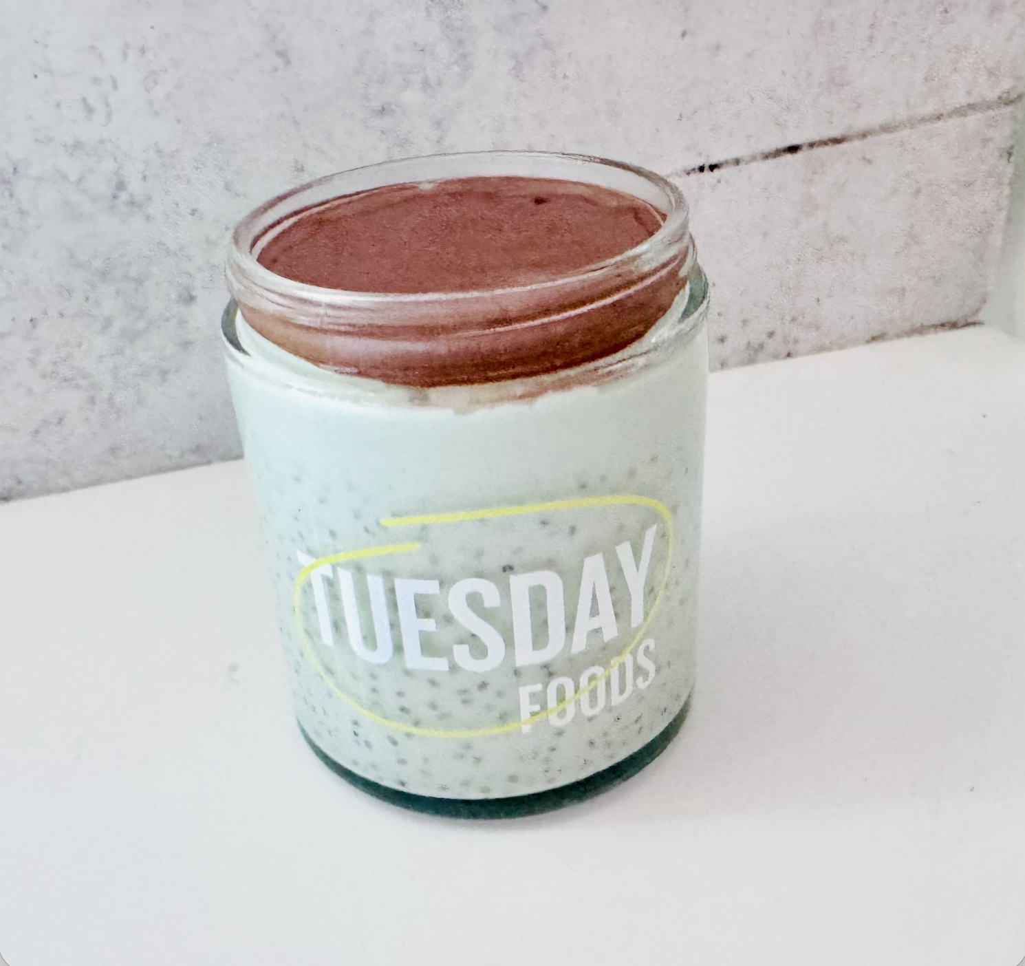 Mint Chip Chia Pudding