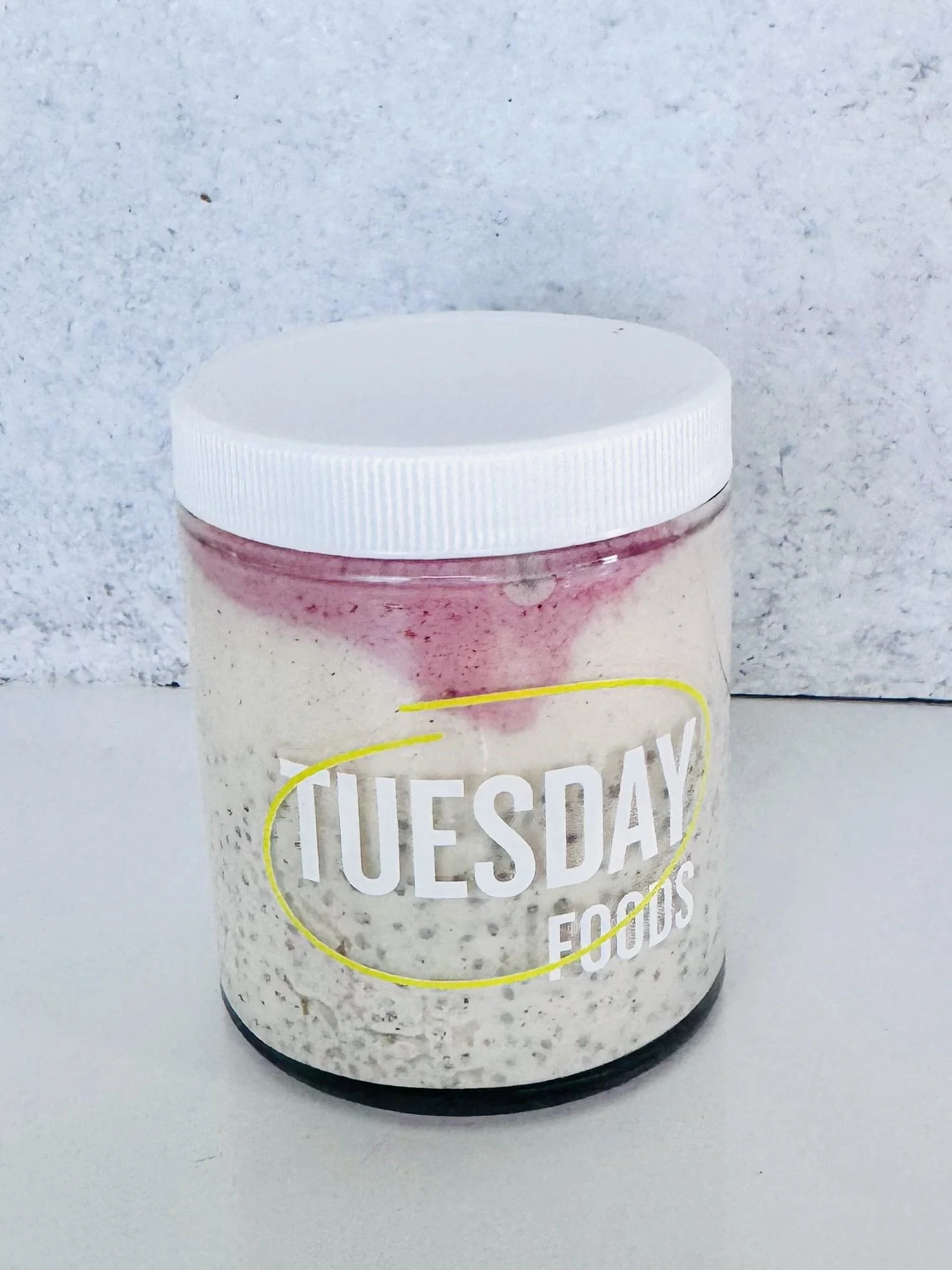 Vanilla Chia W/ Raspberry Mousse