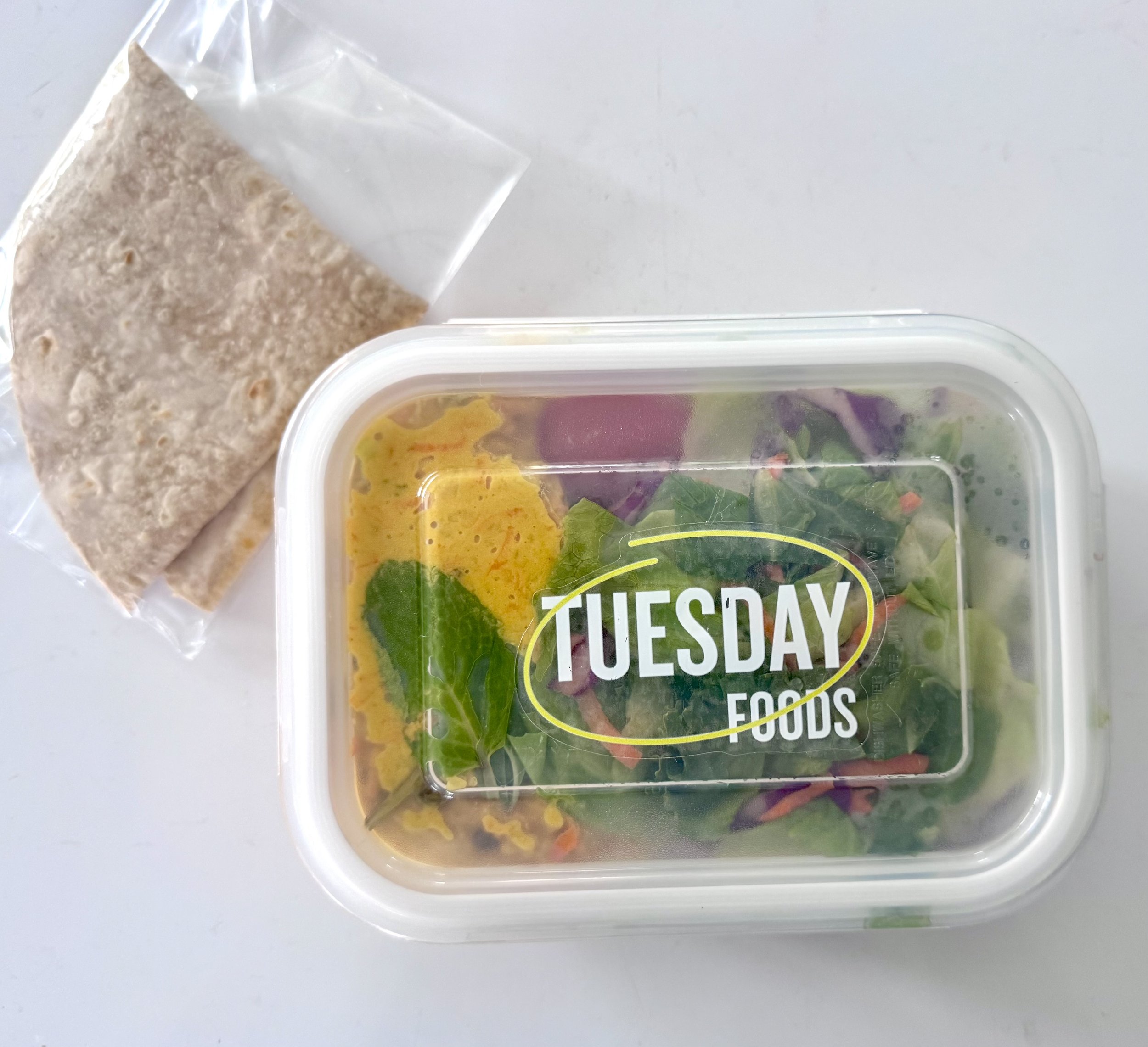 Curried Chick-UN Wrap