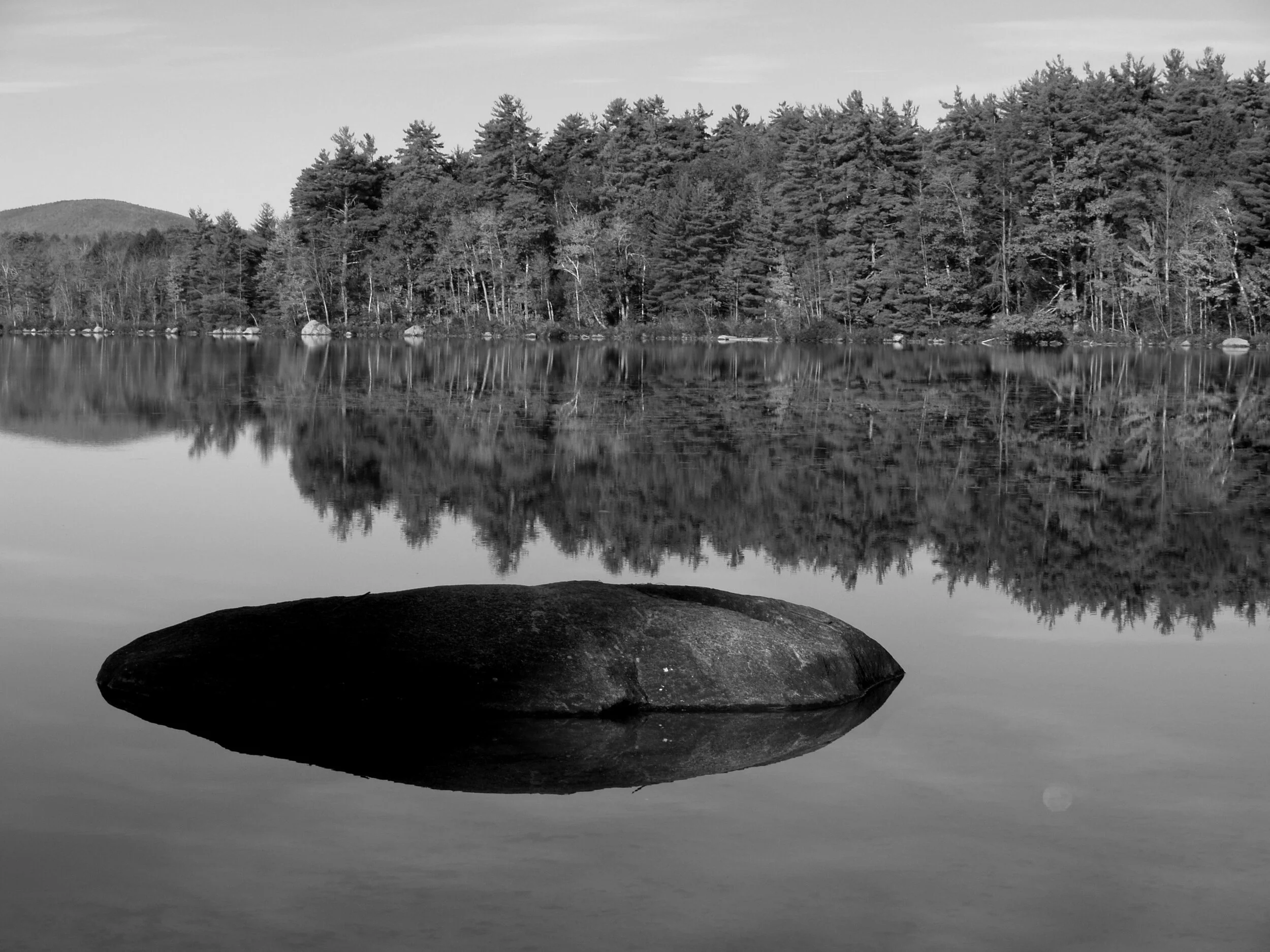   Alumni Artist: Emily Kloppenberg - Project: Reflection - Medium: B/W Photo  