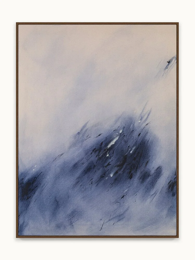 The Water Moves and I Move with It, 2025. 82 x 61.5 cm 