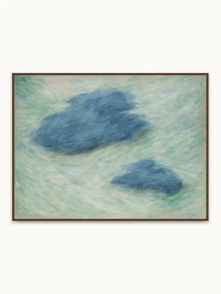 Clouds Drifting Through Unfinished Stories, 2026. 61.5 x 82 cm