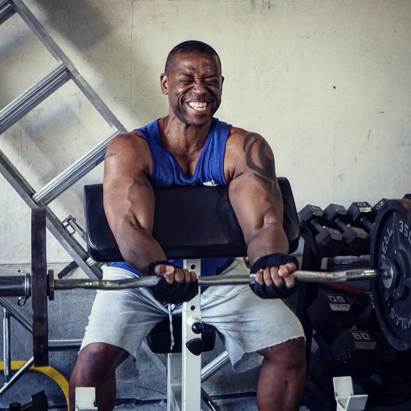 Comeback season.  Don't sleep. 🔑 #WeightLifting #WeightTraining #Iron #HomeGym #WeightLossJourney #Life