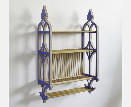 Art Nouveau Plate Rack — COSMO FRY : BEAUTIFUL RACKS & SHELVES