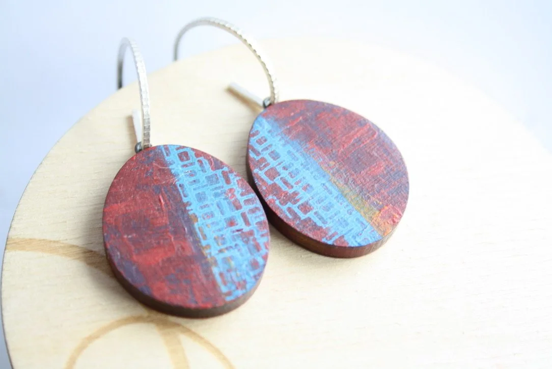 Reversible Hoop Earrings