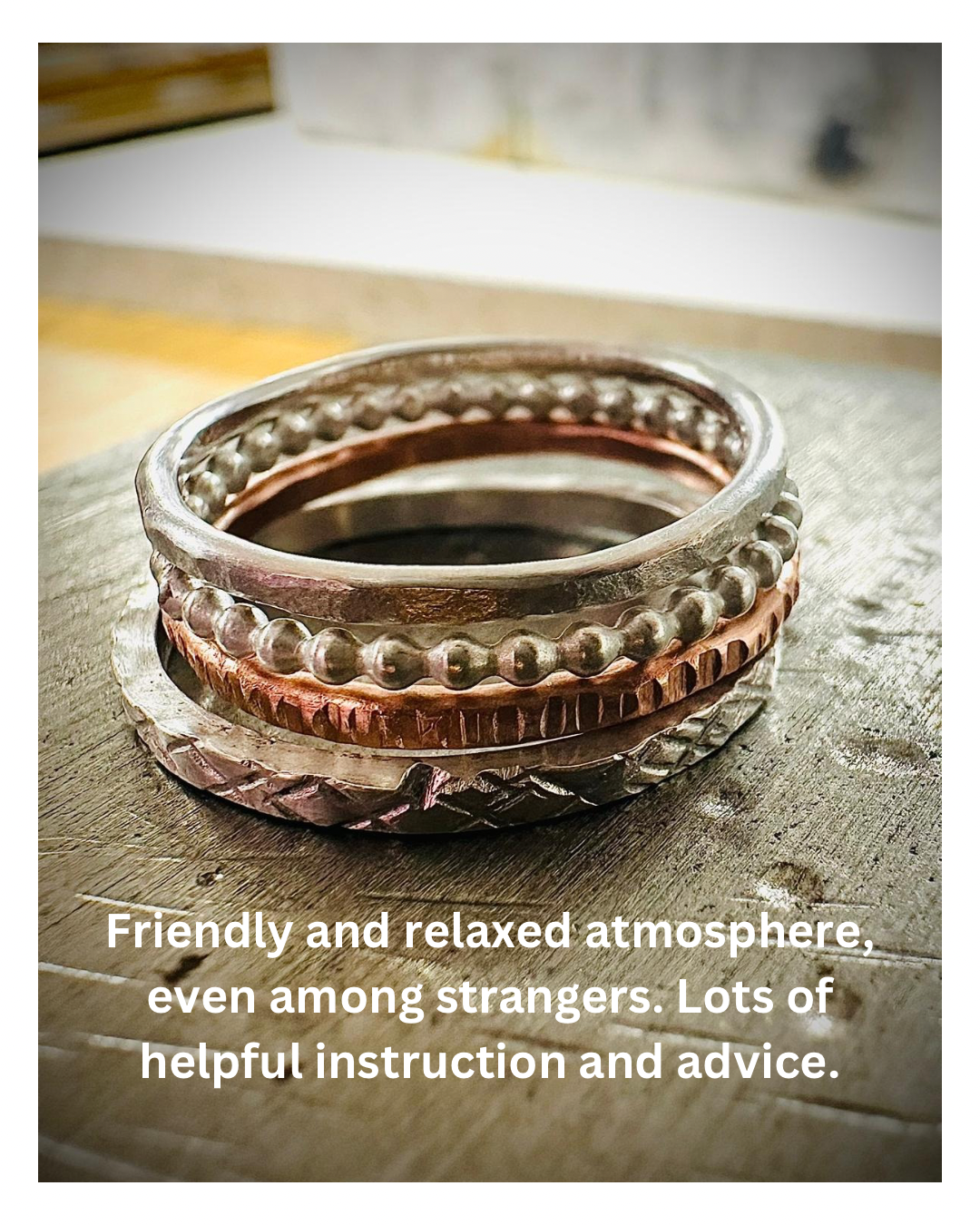 Silver Stacking Rings Workshops Feedback