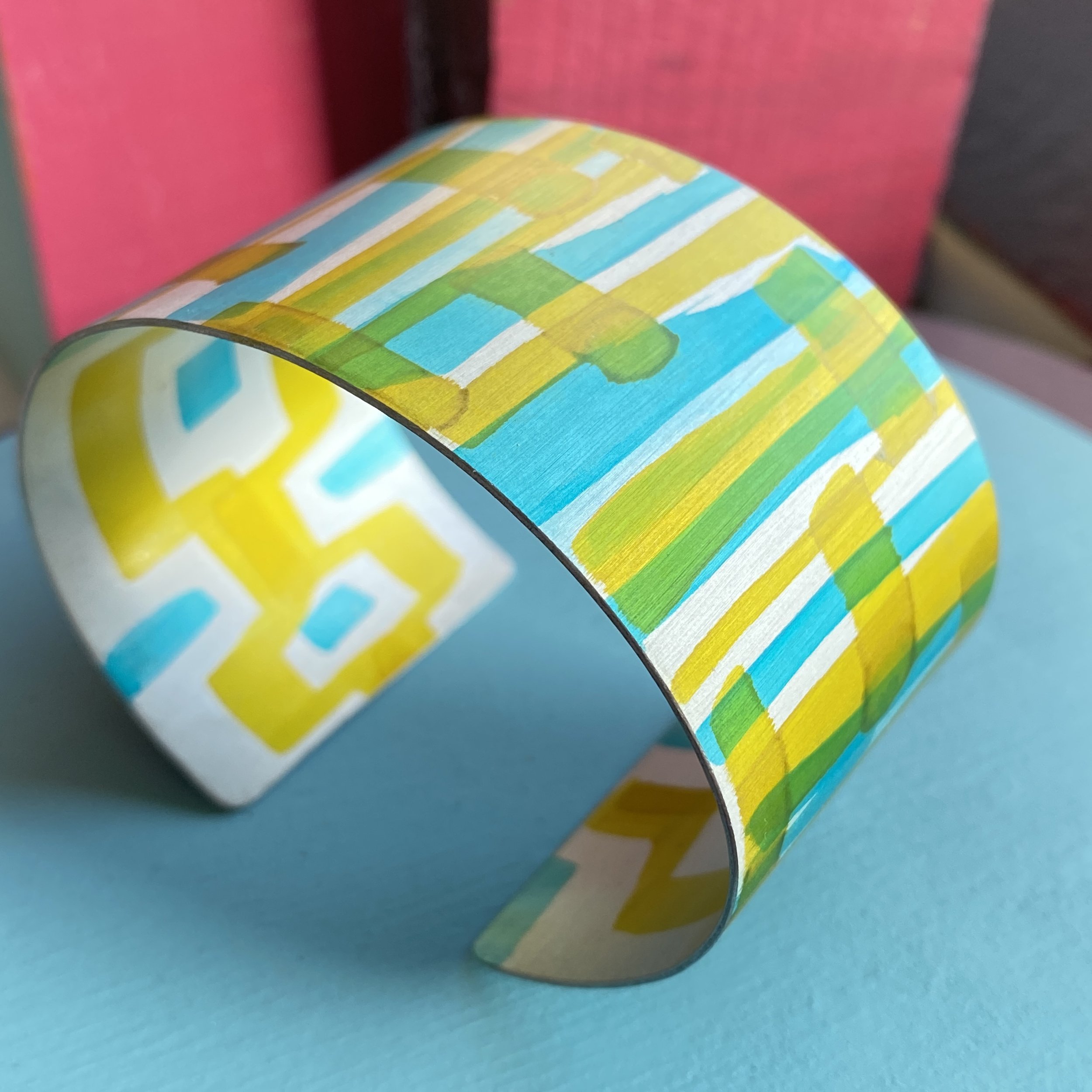 Green/Turquoise Cuff