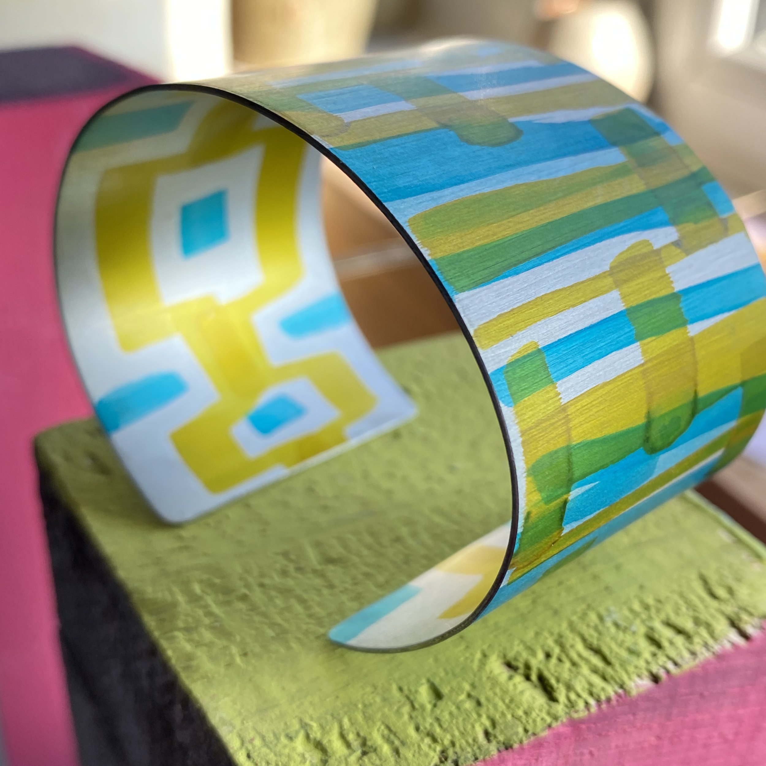Green/Turquoise Cuff