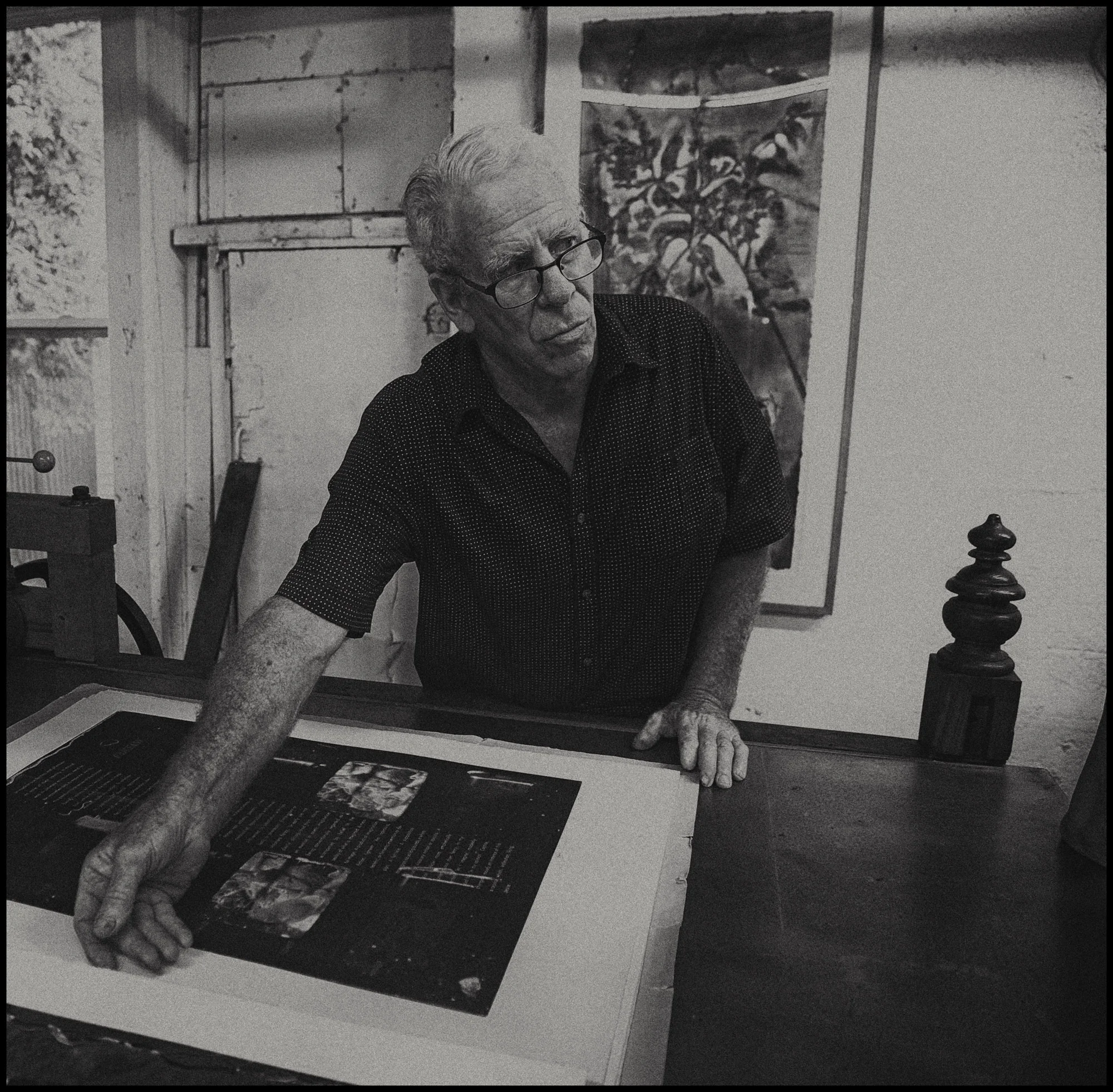Greg Shattenberg in Studio by Jan Pieter van Voorst van Beest