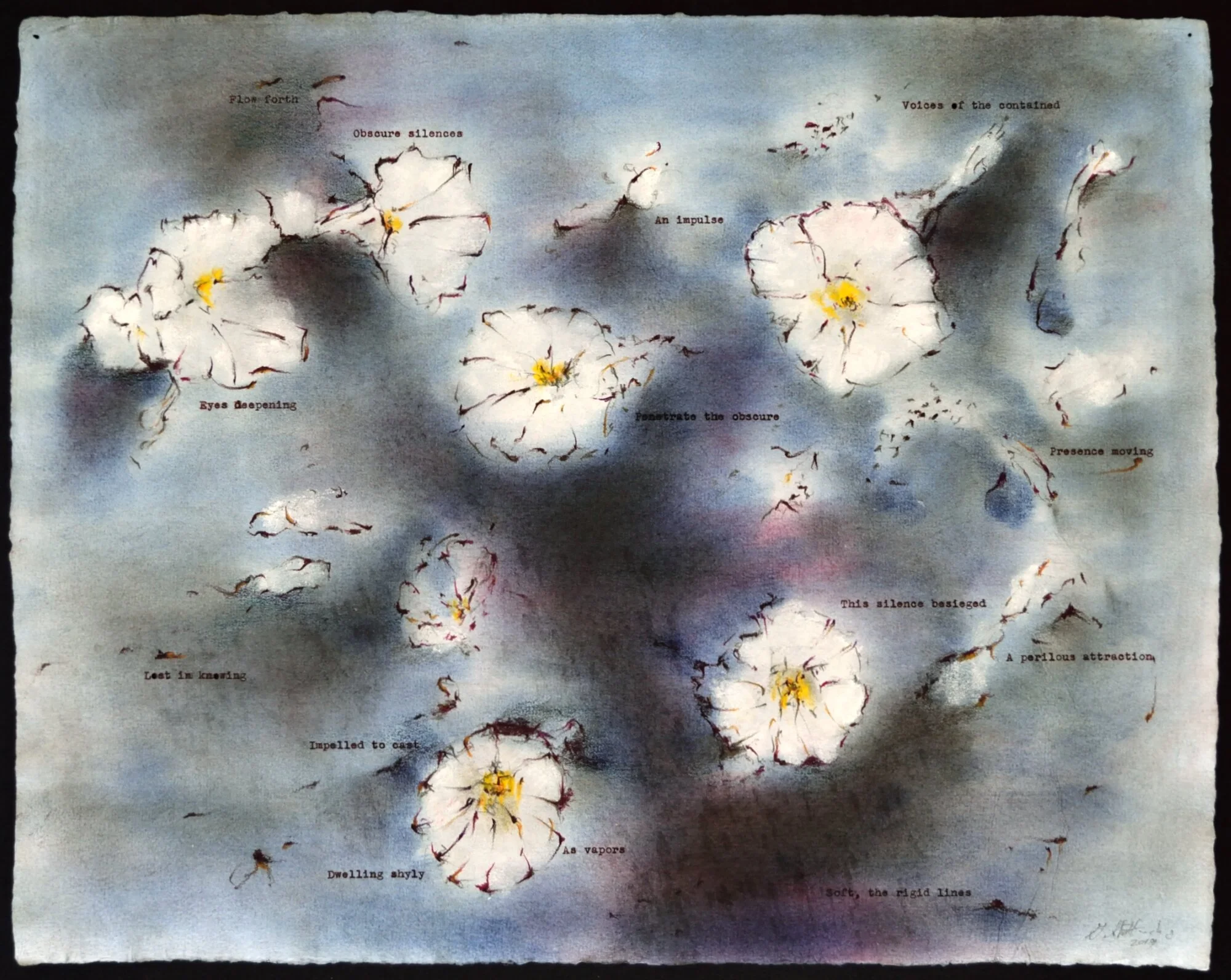    Silences                                                                                                                              Hodgekinson Handmade, 17 x 14 