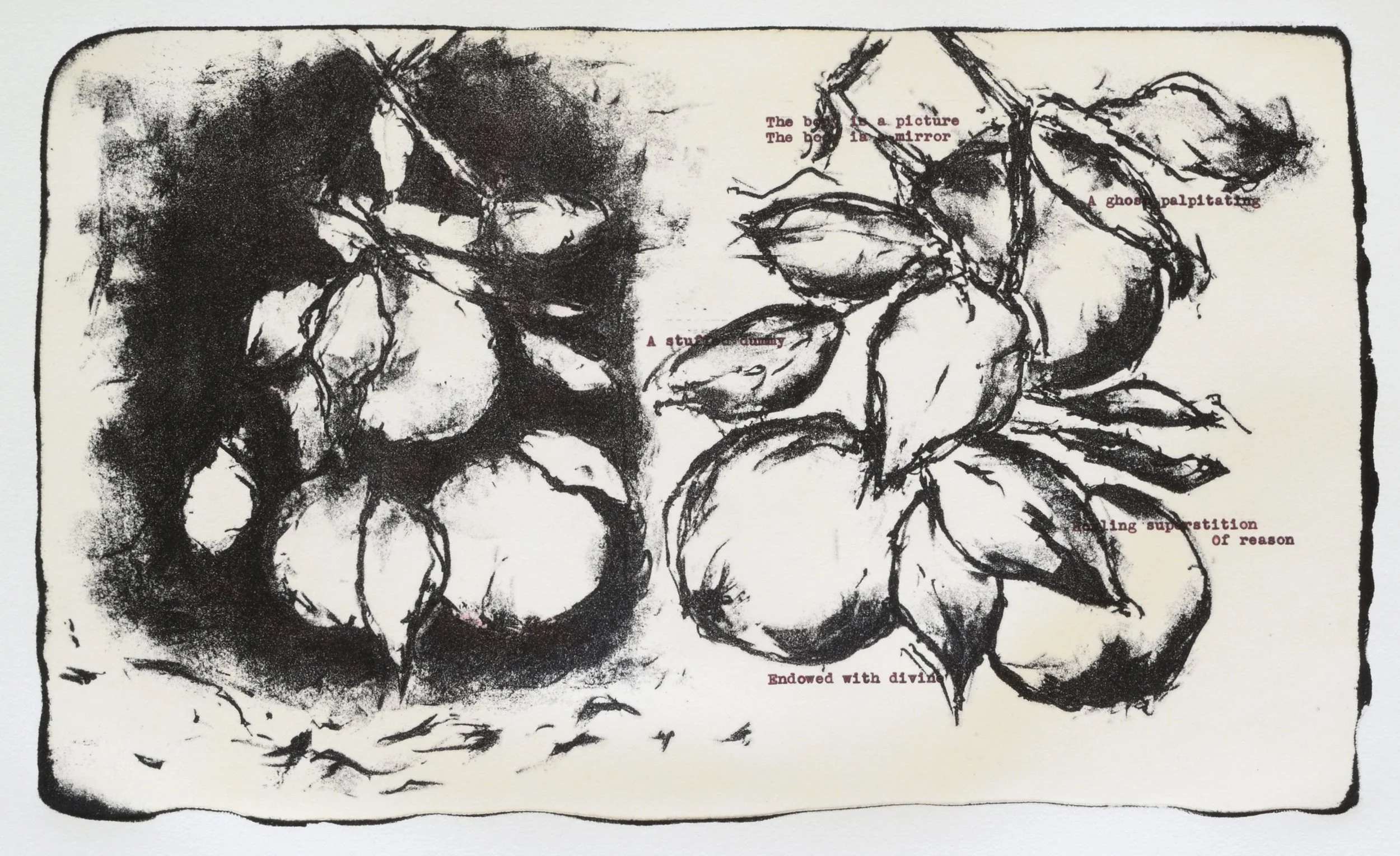    The Body    14 x 9 stone                                                                                                                                                                                                                   20 x 15 shee