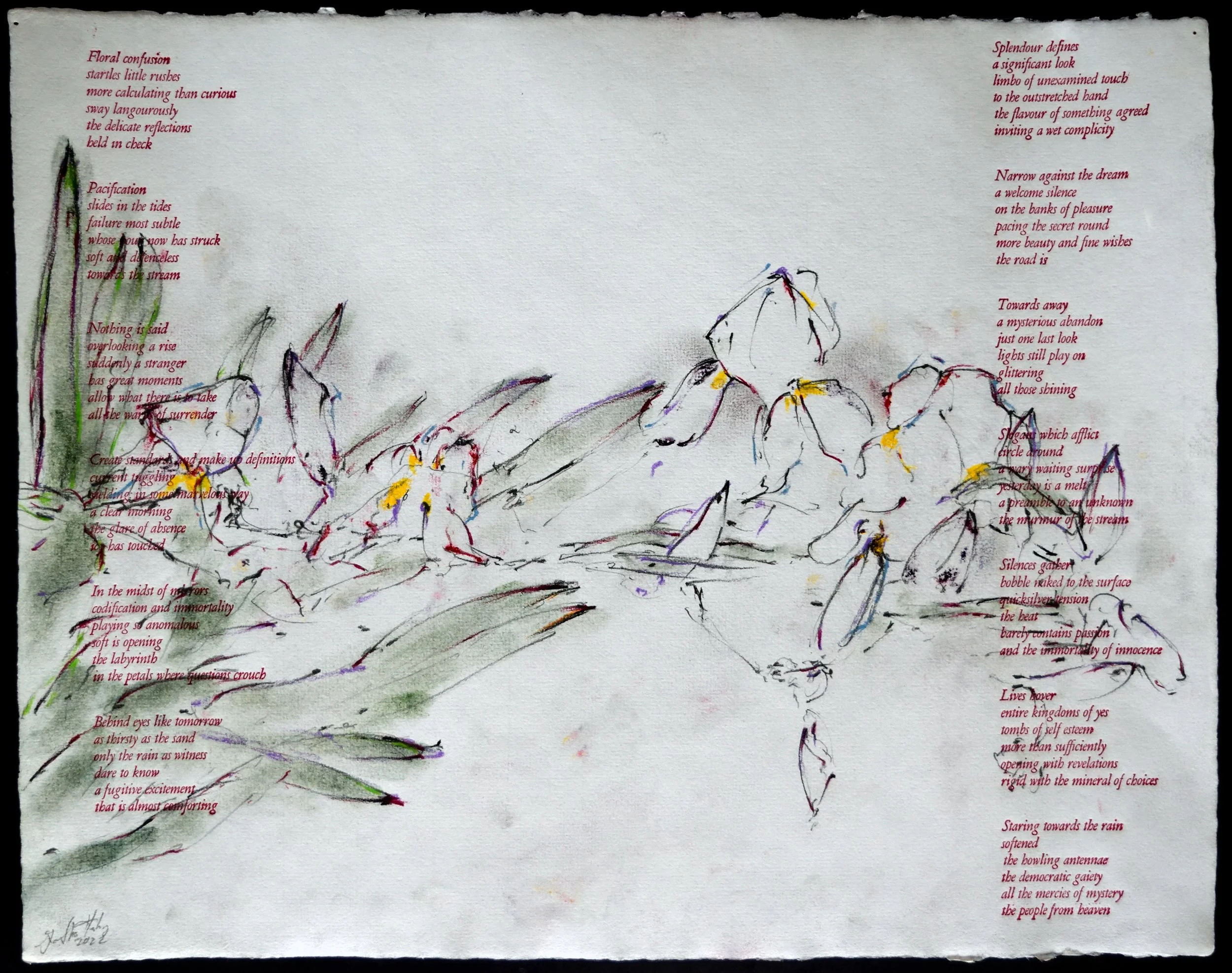    Last Look                                                                                                                            Hodgkinson hand made, 17 x 14 