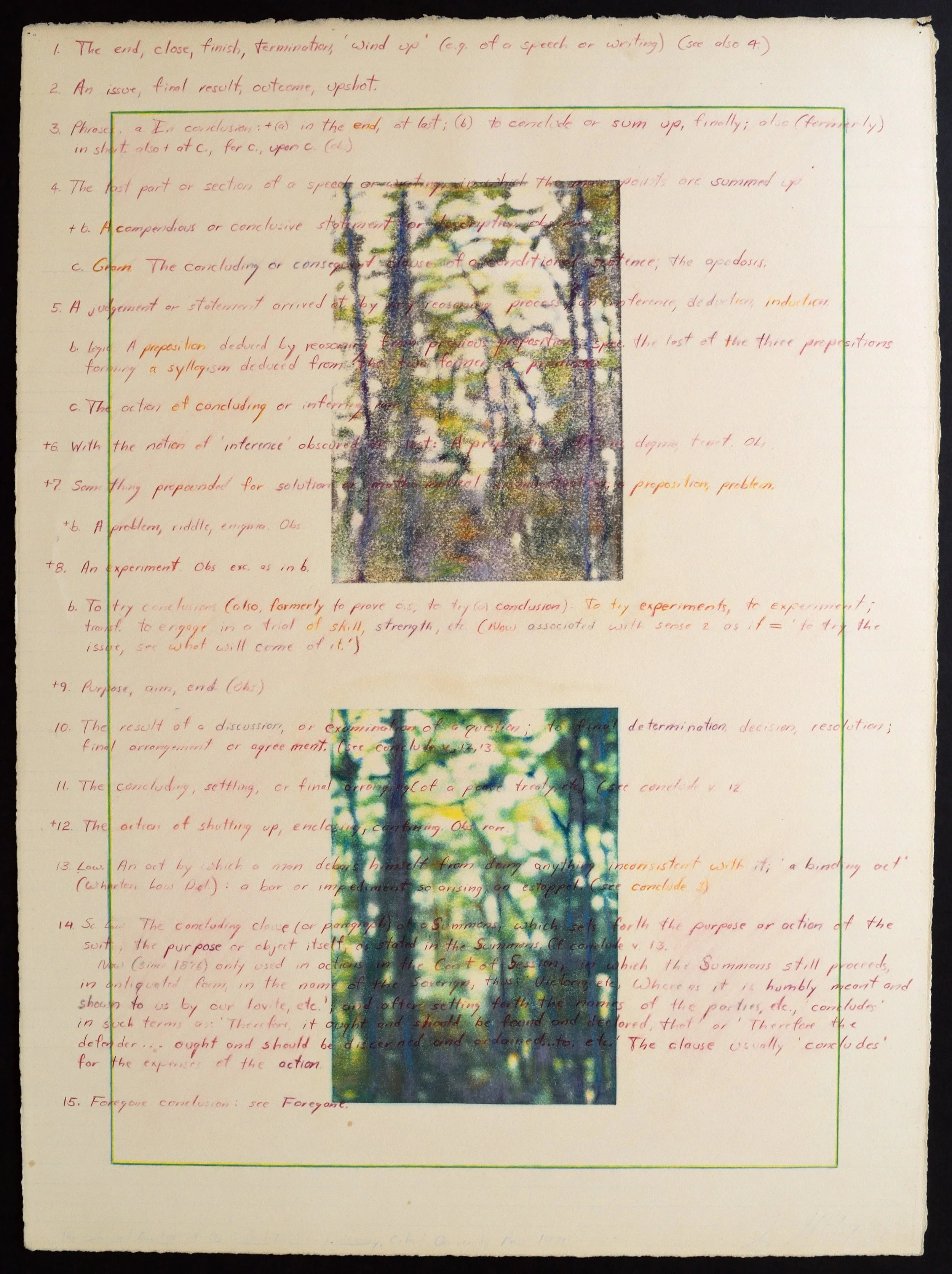  #13)       Conclusion  