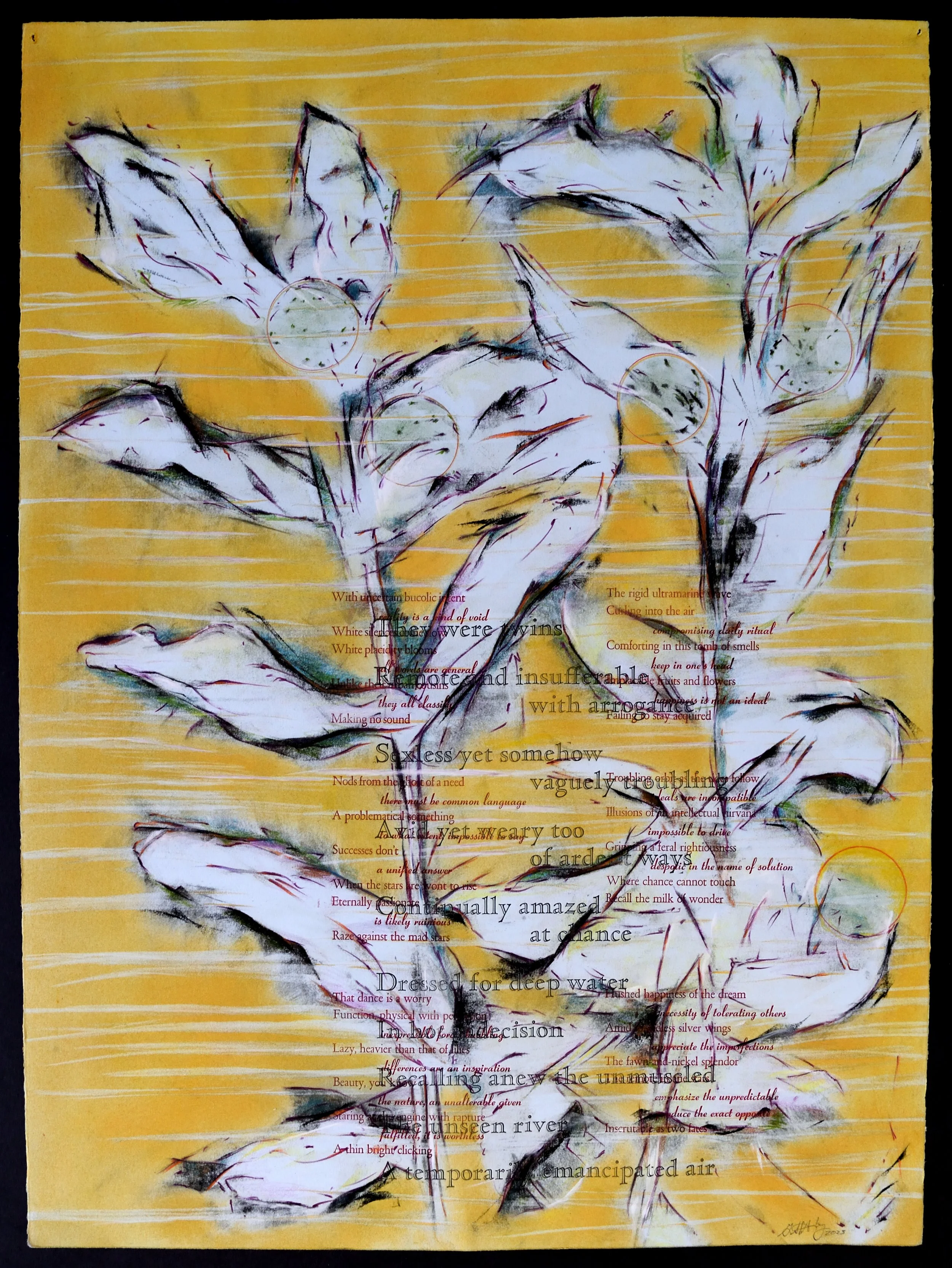    Two Fates    Pescia.  22 x 30 