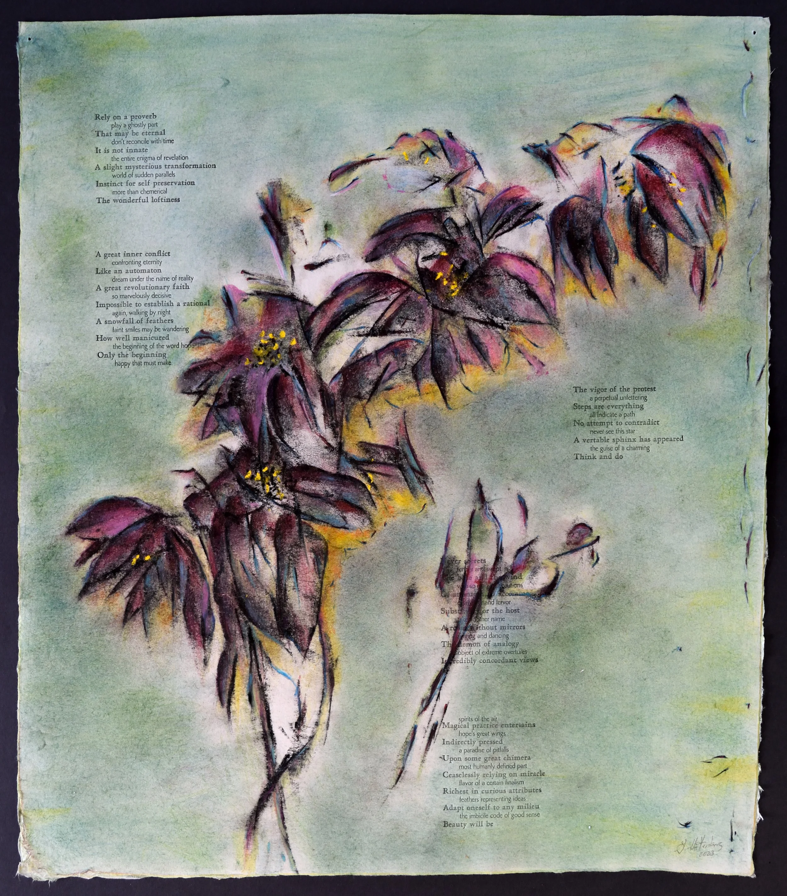    Nadja Translated    Kochi,  22 x 26 