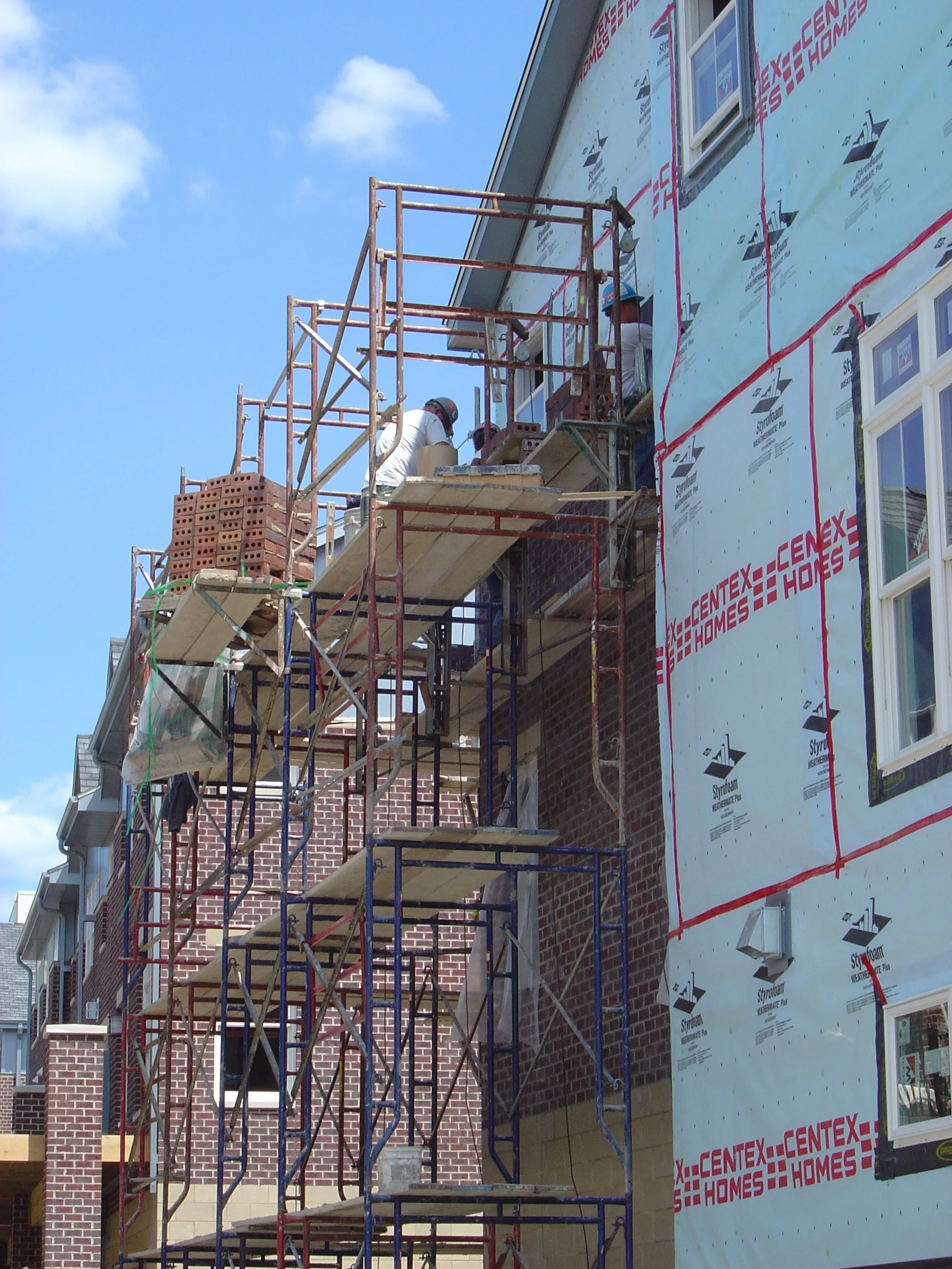 Brick over wood framing - Why stop at 30 feet?