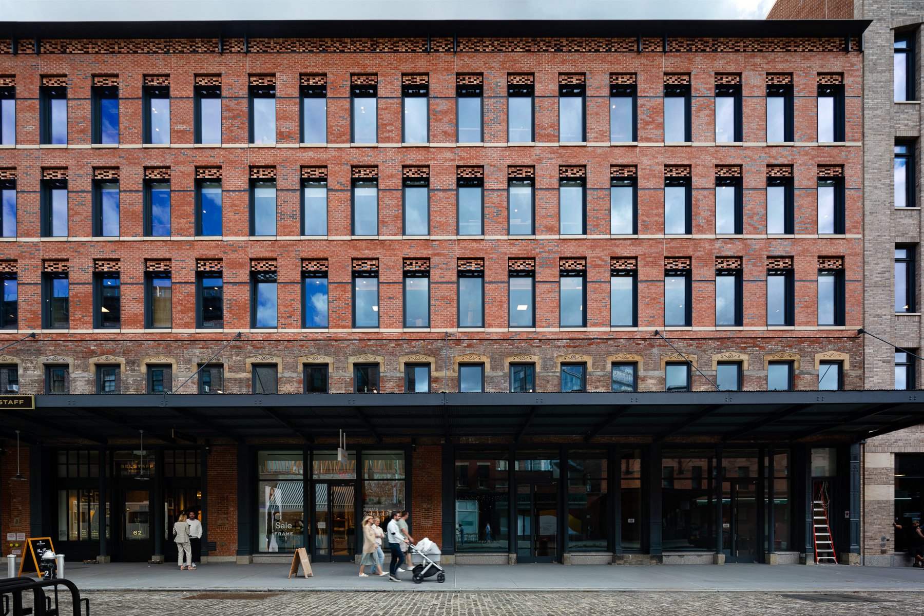 Gansevoort Row harmonizes the past and present with brick