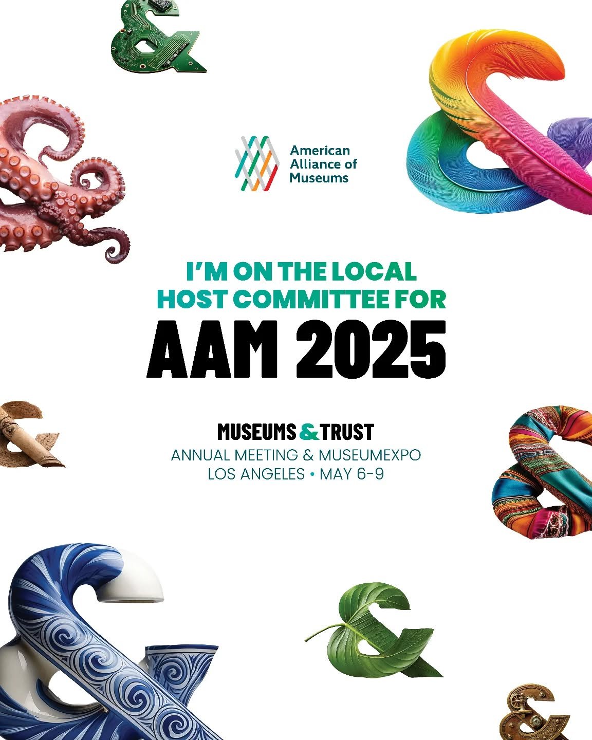 The 2025 @aamersofficial Annual Meeting &amp; MuseumExpo is coming to Los Angeles, and I couldn&rsquo;t be more excited to serve on the Local Host Committee! @officialmesc is thrilled to welcome thousands of museum professionals to our city. Join me 