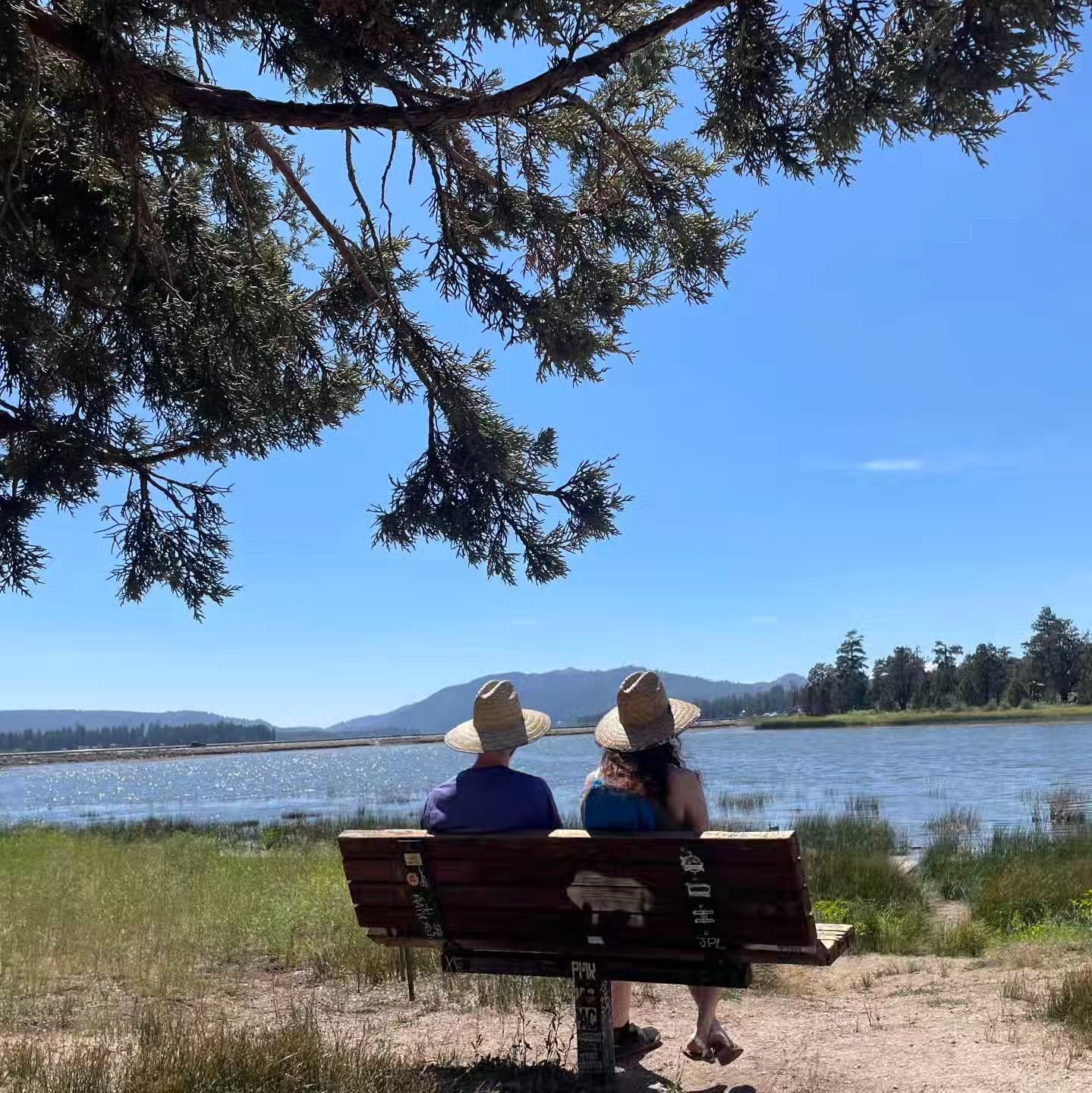 Big hats &amp; big hearts. Here's to adventuring with you 🏞️