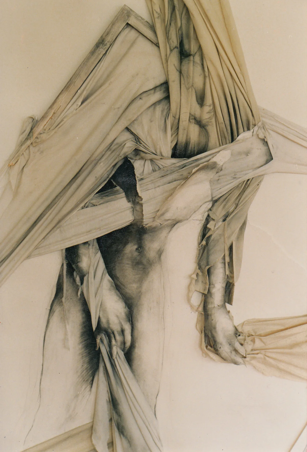 Confirmation & Denial , 1989 Mixed Media Installation.