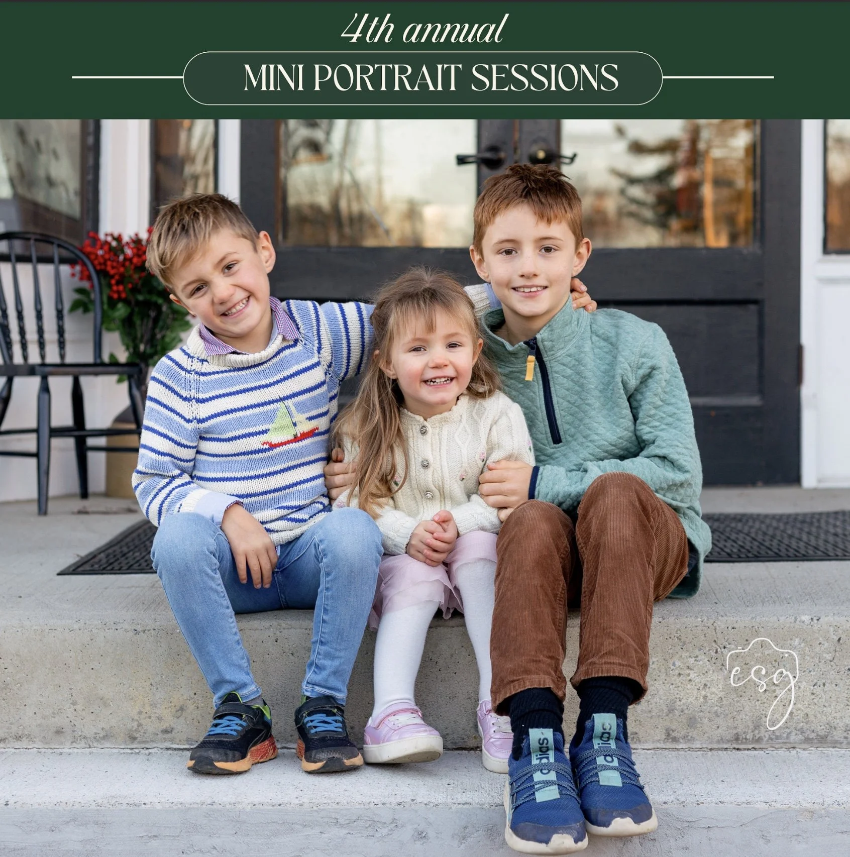 Mini Portrait Sessions Saturday November 15th