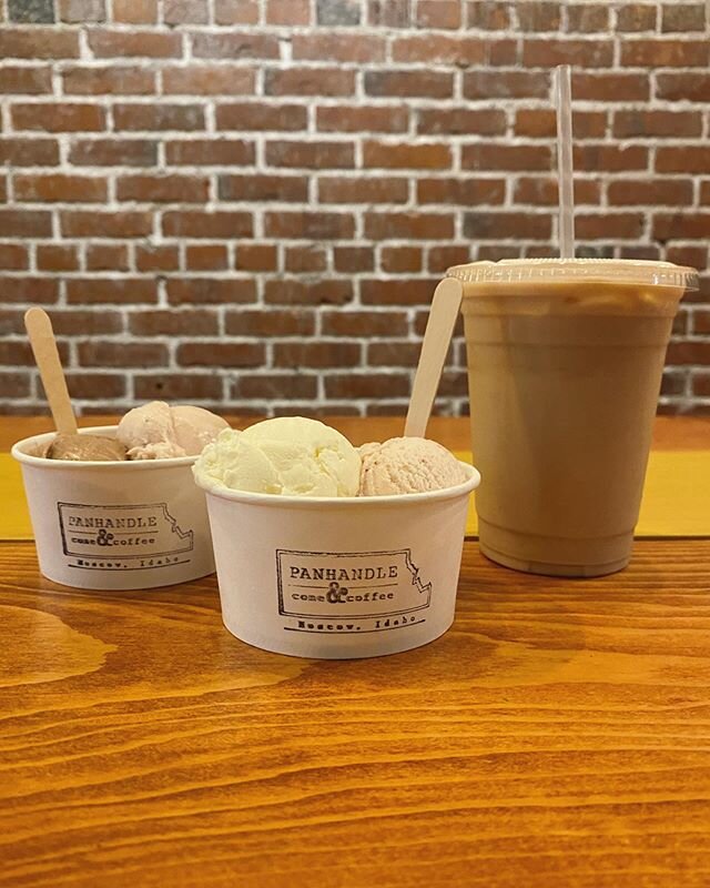 Iced Coffee + Ice Cream + Summer = ☀️🥳🍦🕺🏼🕺🏽
#coneandcoffee