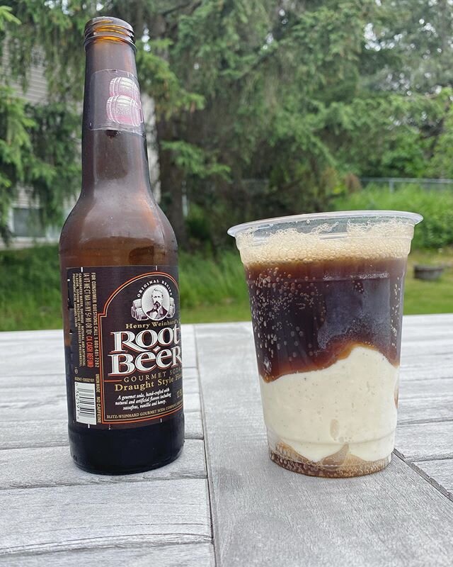 Root Beer Floats &mdash; the sweet way to cool down 😎 #badtothecone #coneandcoffee