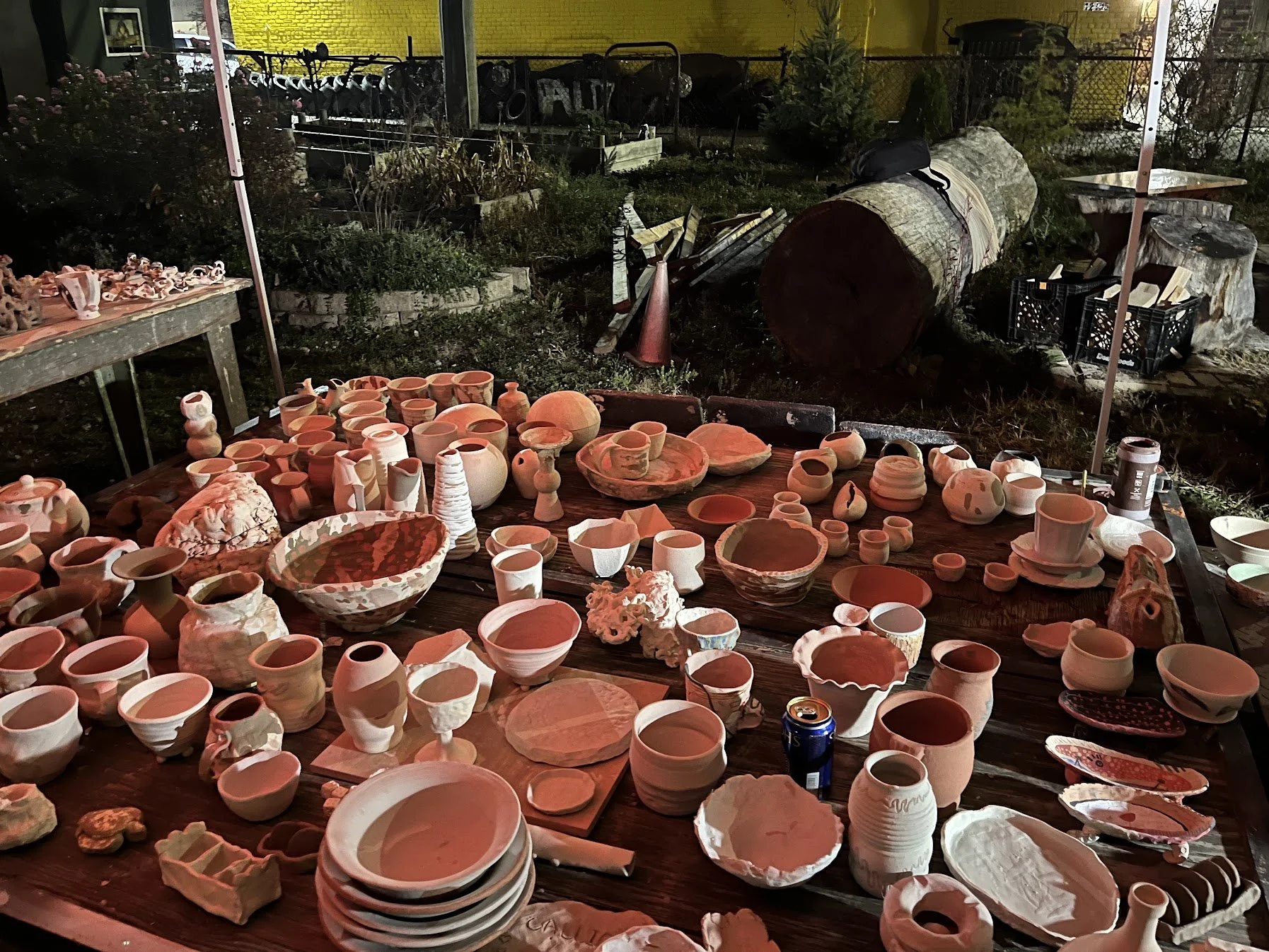 Wood kiln loading workshop